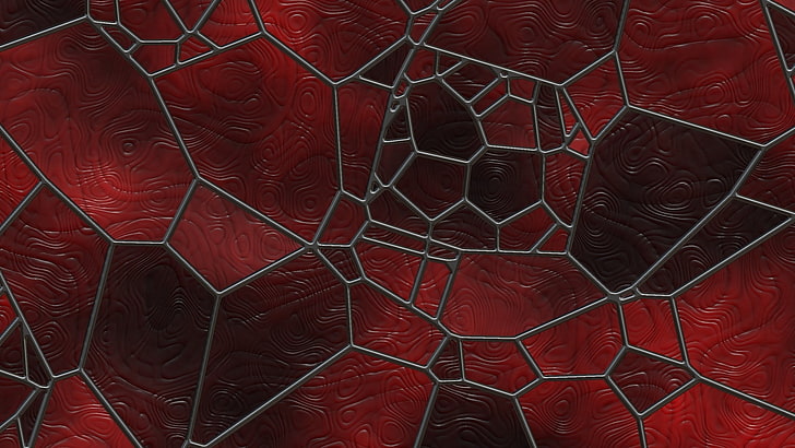 HD wallpaper: red, black, pattern, line, design, stained glass, artwork,  glass art | Wallpaper Flare