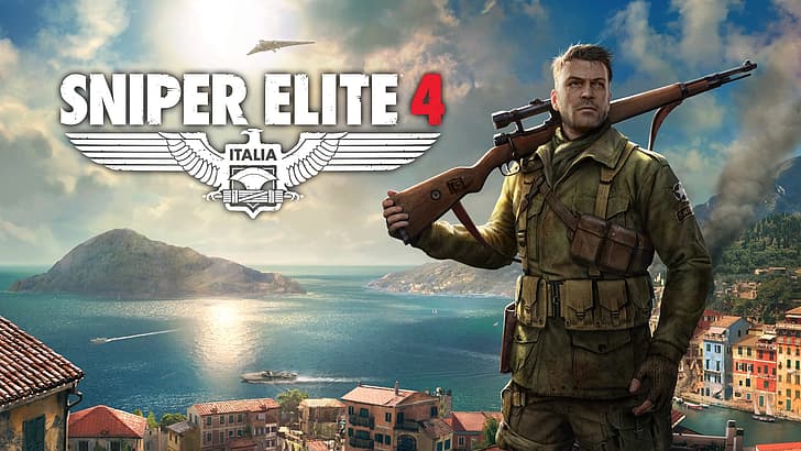Sniper Elite  4, video games, PlayStation, PlayStation 4