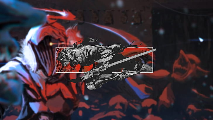 Goblin Slayer, picture-in-picture, piture in picture, HD wallpaper