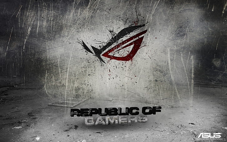 asus rog republic of gamers 1680x1050  Technology Asus HD Art, HD wallpaper