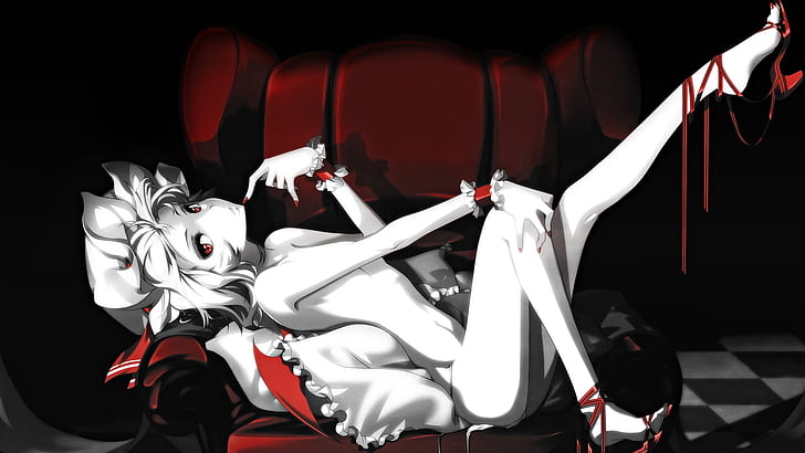 Anime Manga Touhou Project Remilia Scarlet HD, digital/artwork