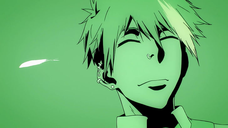 anime, anime boys, Death Parade, one person, colored background, HD wallpaper