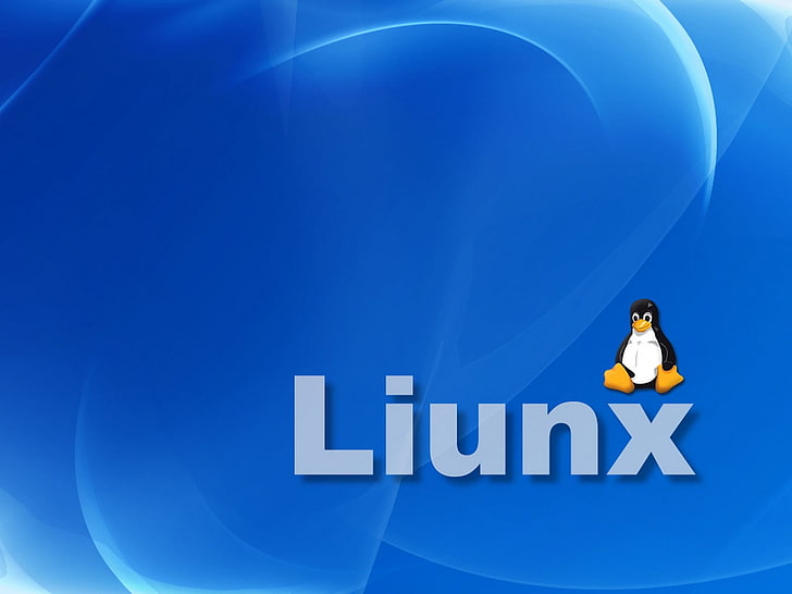 Classic Linux, penguin illustration, Computers, blue, linux ubuntu, HD wallpaper
