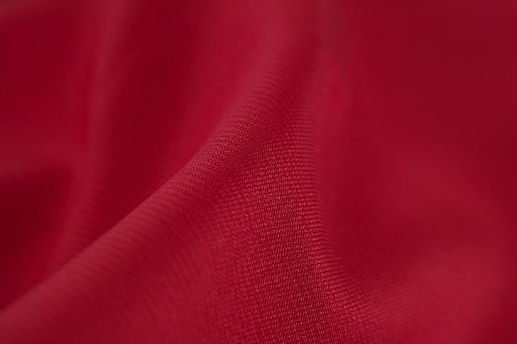 red cloth, fabric, texture, material, textile, backgrounds, satin, HD wallpaper