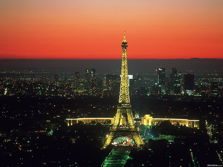 Eiffel Tower, Paris, France, HD wallpaper