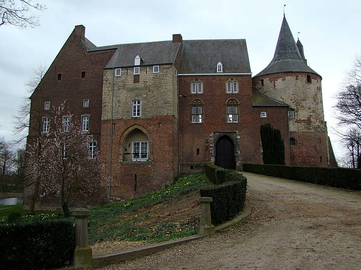 Dutch Castle Horn, bridge, middle ages, medieval, netherlands