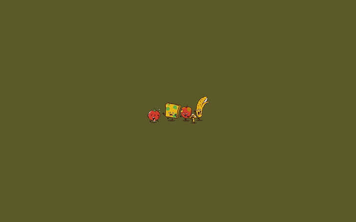 HD wallpaper: animated wallpaper, food, zombies, minimalism, humor, copy  space | Wallpaper Flare