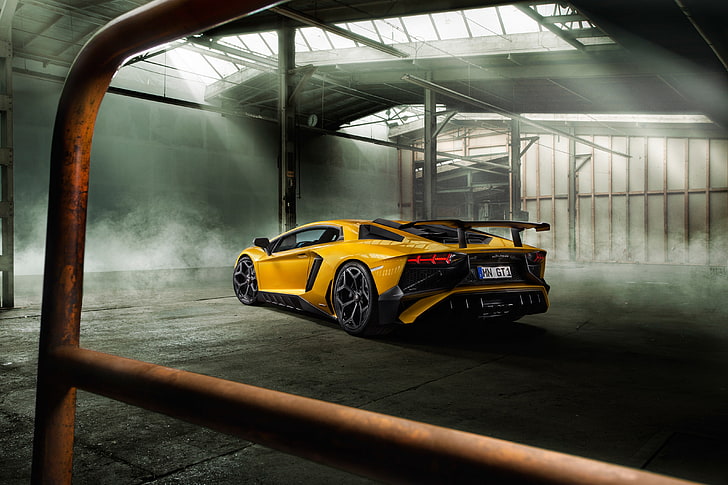 Lamborghini Aventador, 4K, Vossen Wheels, Superveloce, Novitec Torado