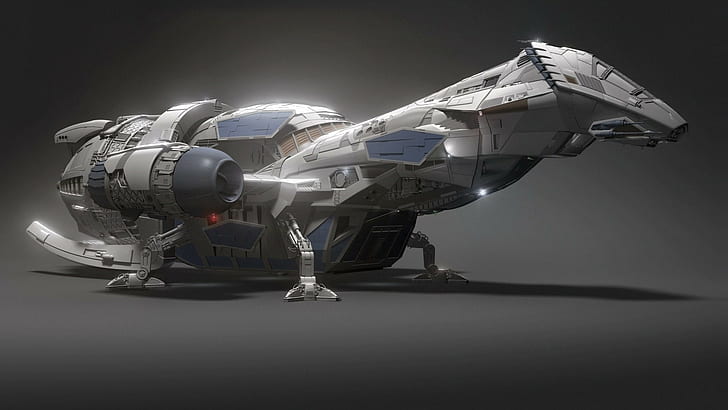 spaceship, 3D, Firefly