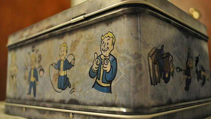 Fallout, video games, Fallout 3, Vault Boy, HD wallpaper