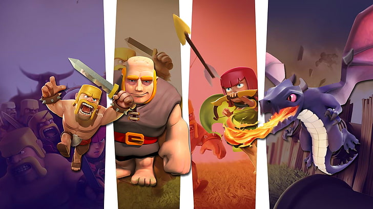 clash of clans, celebration, people, mask, mask - disguise, HD wallpaper