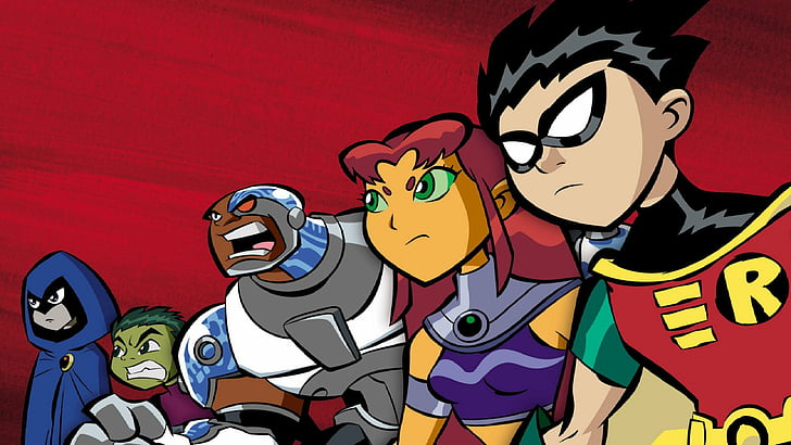 Teen Titans, Teen Titans Go!, Beast Boy, Cyborg (DC Comics), HD wallpaper
