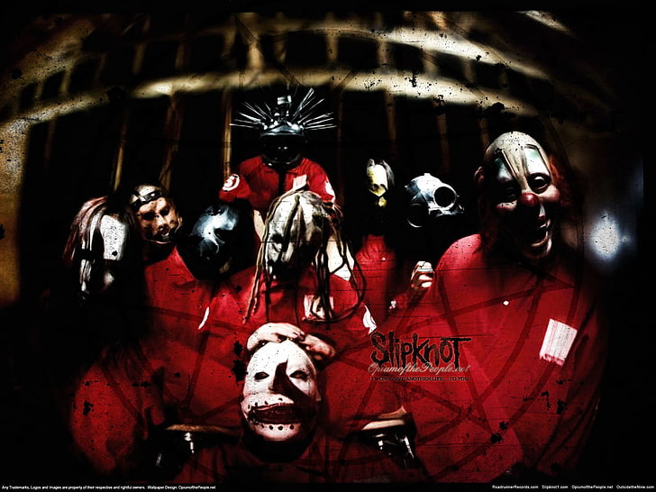 Slipknot illustration, Band (Music), Heavy Metal, Industrial Metal, HD wallpaper