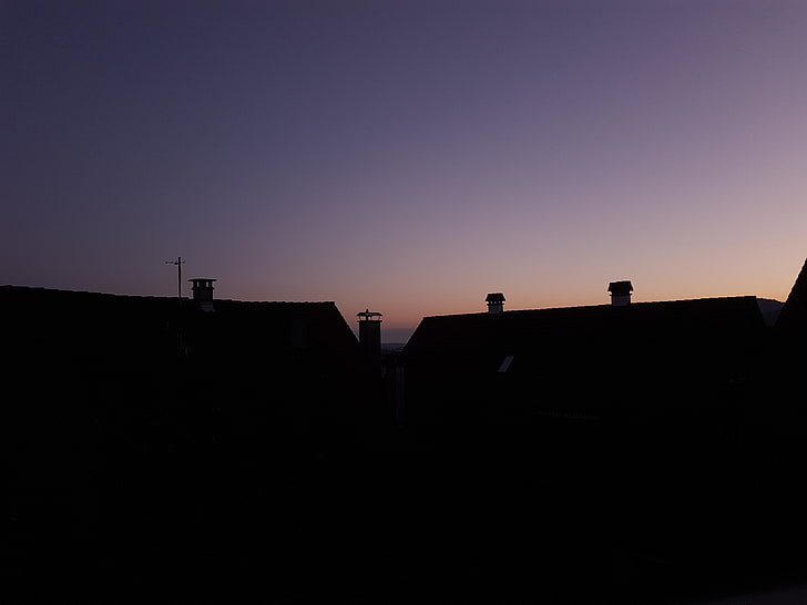morning, silhouette, Austria, sky, building exterior, built structure