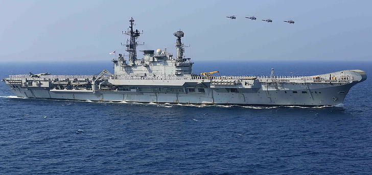ins viraat aircraft carrier warship, nautical vessel, transportation