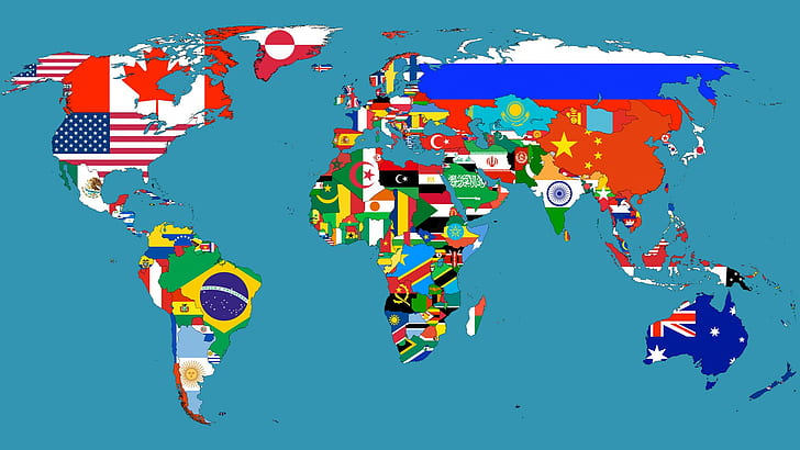 map flag, blue, communication, nature, world map, water, no people