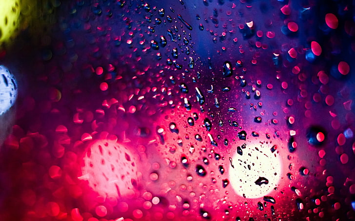 HD wallpaper: City light bokeh glare rain night-Macro theme wall.., water,  wet | Wallpaper Flare