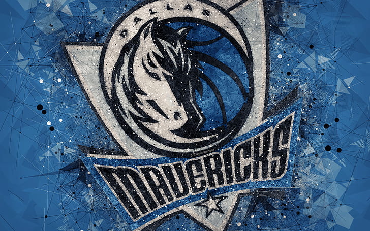 Basketball, Dallas Mavericks, Logo, NBA, HD wallpaper