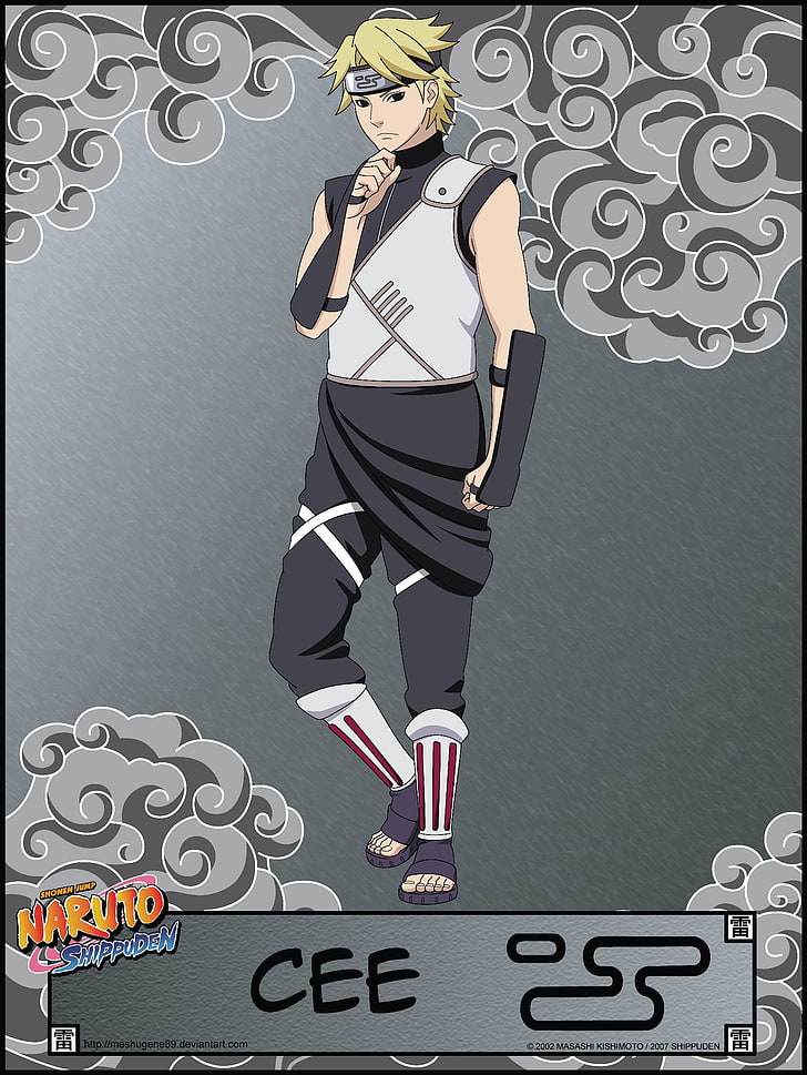 HD wallpaper: naruto shippuden manga cee kumogakure 1610x2143 Anime ...