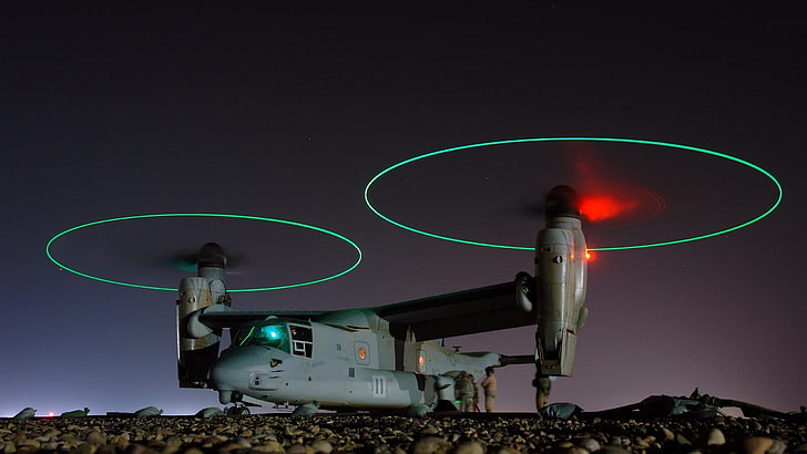 army, CV-22 Osprey, helicopters, vehicle, military aircraft