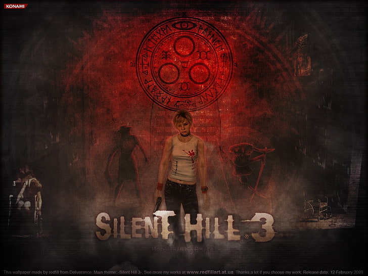 Silent Hill 3 wallpaper, heather mason, video games, one person