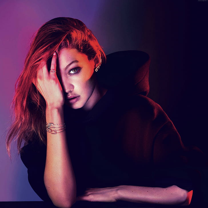 beauty, Gigi Hadid, 5k, HD wallpaper
