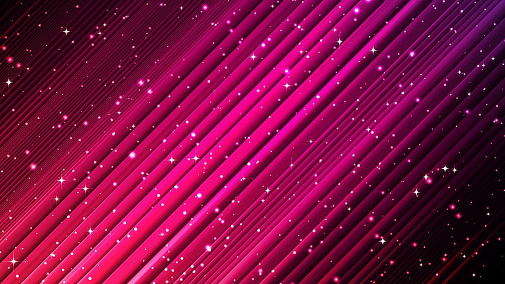 space, abstract, lines, pink, stars, full frame, backgrounds, HD wallpaper