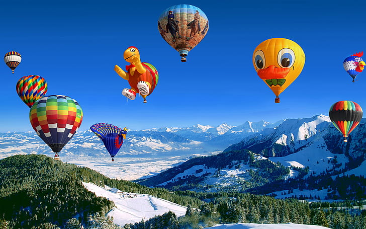 Hot Air Balloon Festival HD, celebrations