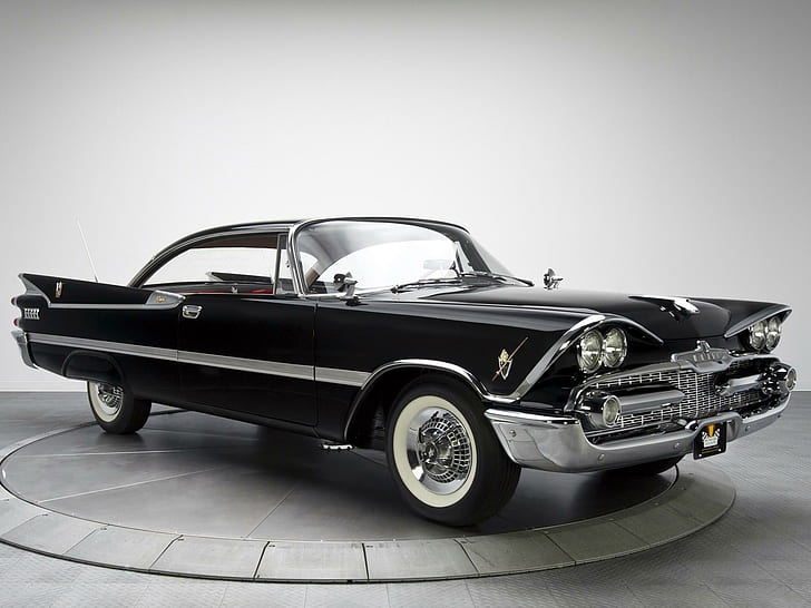 1959 Dodge Royal Lancer D500 Hardtop Coupe Luxury Retro For Android, HD wallpaper