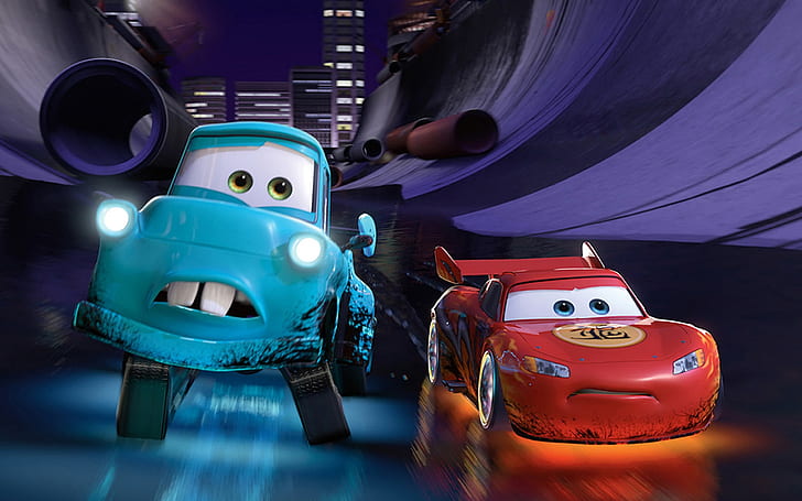Ontwarren Gietvorm Land van staatsburgerschap HD wallpaper: Cars 2 Lightning McQueen and Mater, animation, pixar,  adventure | Wallpaper Flare