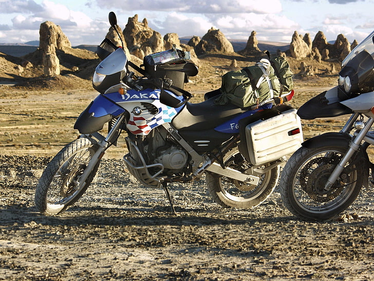  Fondo de pantalla de HD: motocicleta bmw f650gs dakar en pináculos de trona hito natural nacional Coches BMW HD Art |  Llamarada de papel tapiz