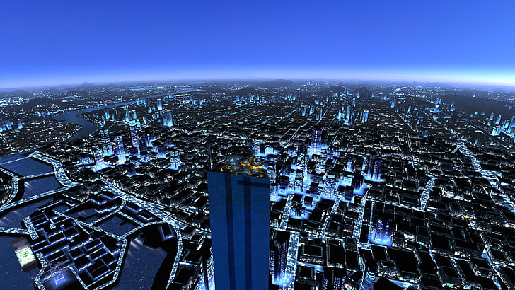 high rise building, city, Mirror's Edge, The Shard, architecture