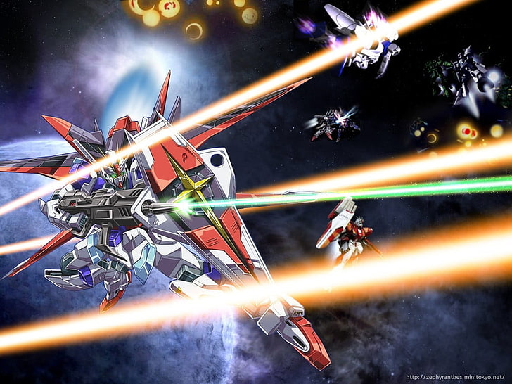 anime, Mobile Suit Gundam SEED, no people, illuminated, technology