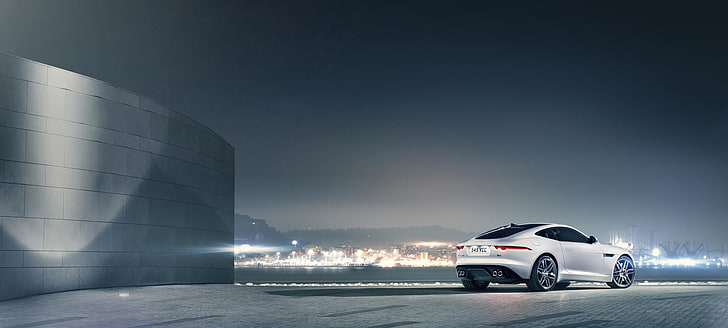 Jaguar F-Type Coupe, jaguar f type coupe 2014_supercar, transportation, HD wallpaper