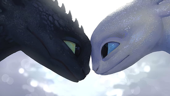 Featured image of post Light Fury And Toothless Wallpaper Here are my attempts at making toothless and unnamed light fury how to train your dragon as cats but with wings