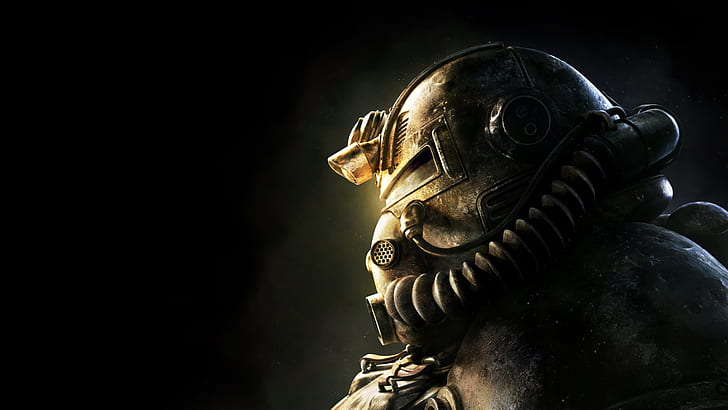 Helmet, Fallout, Bethesda Softworks, Brotherhood, Bethesda Game Studios, HD wallpaper