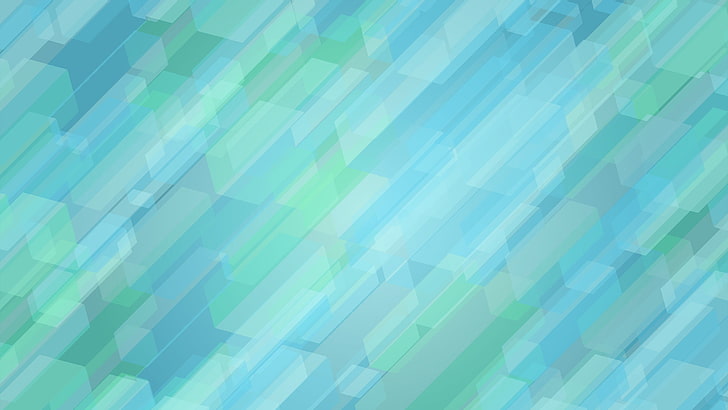 teal and blue geometric shapes wallpaper, abstract, hexagon, artwork