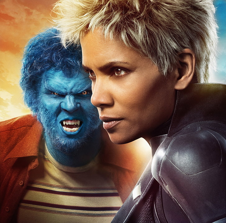 X-Men Days of Future Past Halle Berry as Storm, X-Men Storm and Beast, HD wallpaper