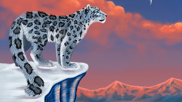 animals, fur, leopard, feline, cat, big cat, egyptian cat, giraffe, HD wallpaper