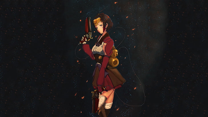 Kabaneri of the Iron Fortress, Mumei, one person, women, holding