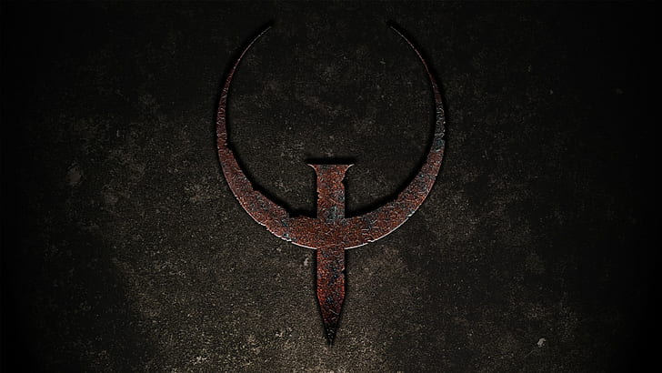 logo, video games, first-person shooter, Quake