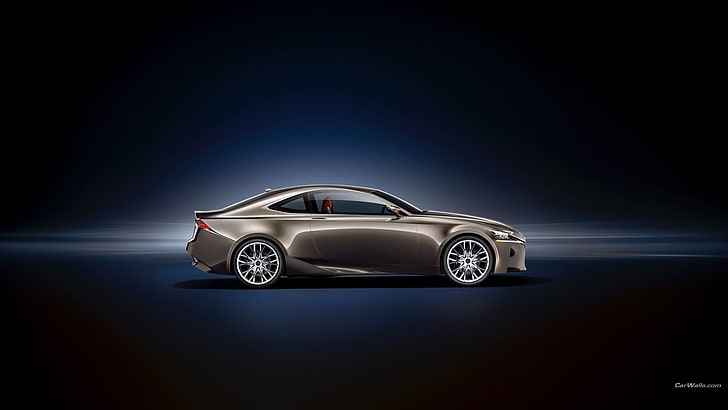 silver-colored BMW car die-cast model, Lexus LF-CC, concept cars