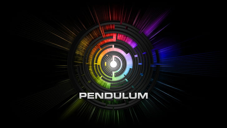 Pendulum, music, HD wallpaper