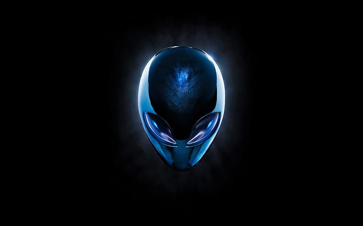 Blue Alienware, HD wallpaper
