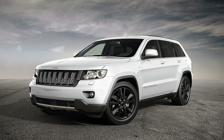 2012 Jeep Grand Cherokee S Limited, white jeep suv, cars, other cars, HD wallpaper
