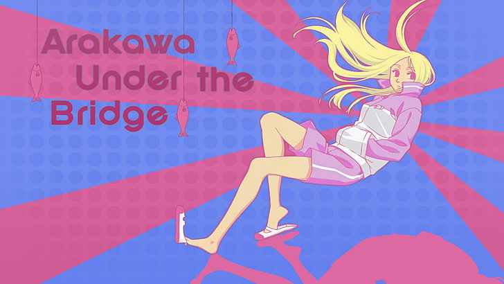 Arakawa Under the Bridge, anime girls, Nino (Arakawa Under the Bridge), HD wallpaper