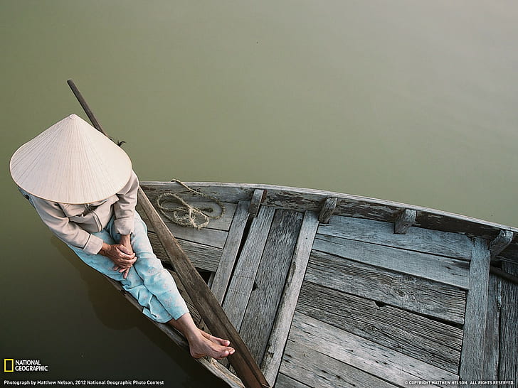 nature, landscape, water, National Geographic, Vietnam, lake, HD wallpaper