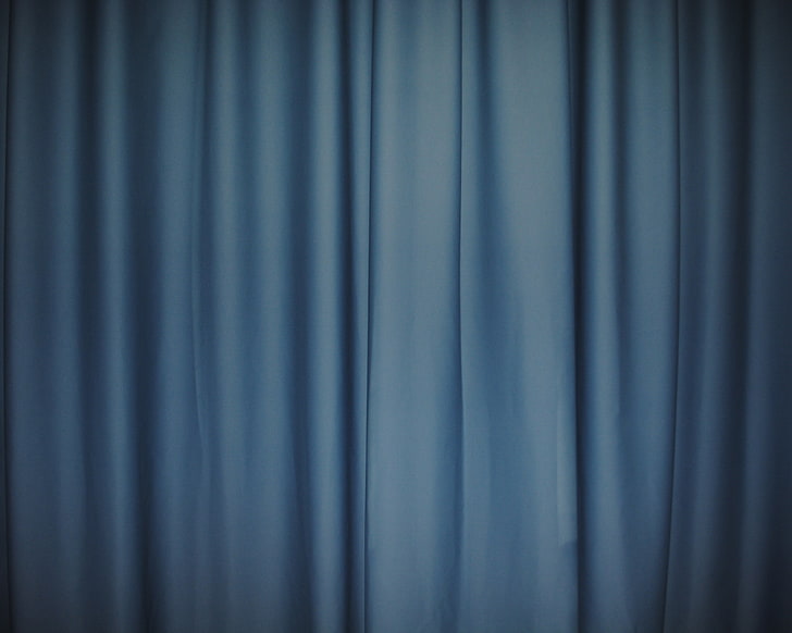 HD wallpaper: blue curtain, texture, fabric, blind, folds, silk, textiles,  backgrounds | Wallpaper Flare