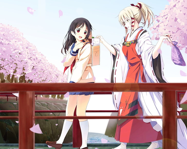 HD wallpaper: Inari Konkon Koi Iroha, anime girls, Uka-no-Mitama-no-Kami |  Wallpaper Flare