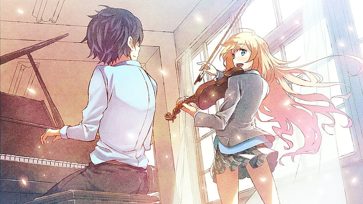 1125x2436 Shigatsu Wa Kimi No Uso Playing Violin Iphone XS,Iphone 10,Iphone  X HD 4k Wallpapers, Images, Backgrounds, Photos and Pictures